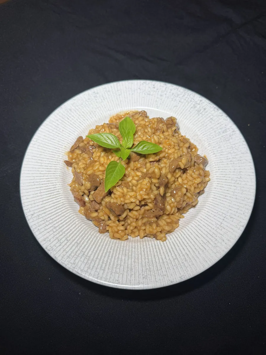 Risoto de Filé Mignon